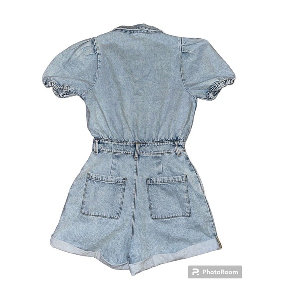 Denim Blue Jumpsuit - Picture 6 of 9